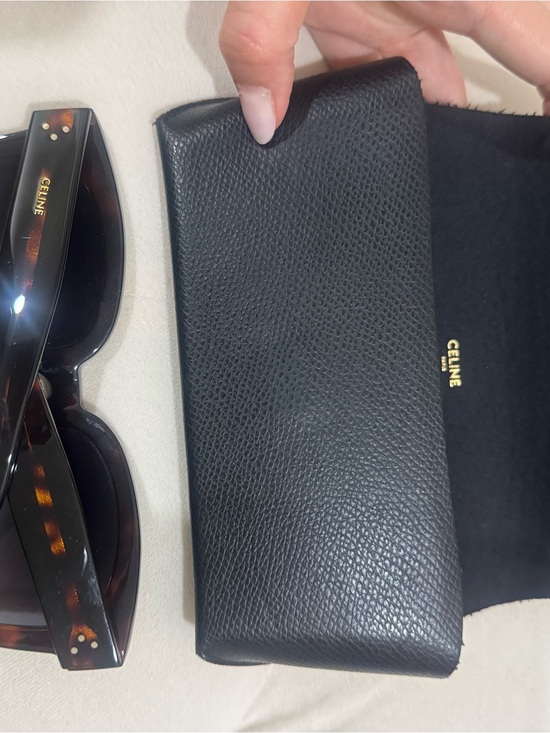 Celine Women\'s Tortoiseshell Sunglasses - Brown Frame with Dark Lenses main image 5